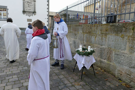 Eröffnung der Adventszeit auf dem Naumburger Marktplatz